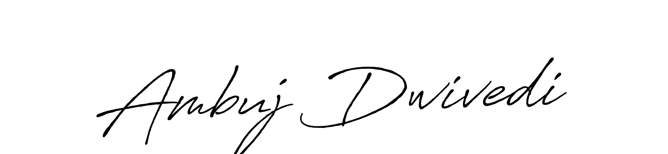 How to make Ambuj Dwivedi name signature. Use Antro_Vectra_Bolder style for creating short signs online. This is the latest handwritten sign. Ambuj Dwivedi signature style 7 images and pictures png