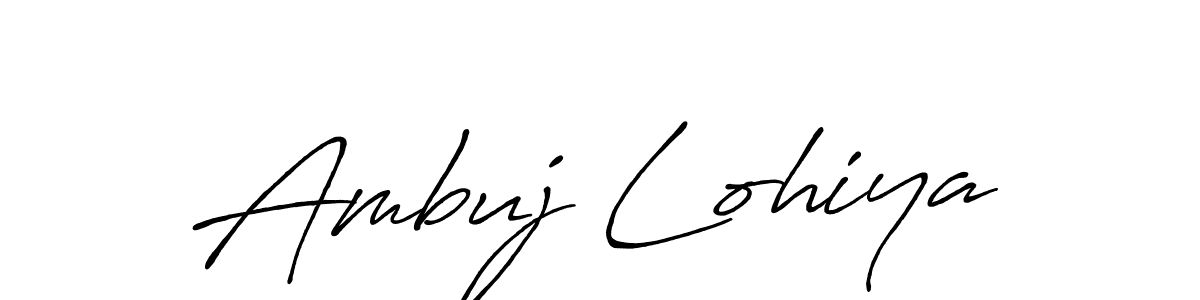 Make a beautiful signature design for name Ambuj Lohiya. Use this online signature maker to create a handwritten signature for free. Ambuj Lohiya signature style 7 images and pictures png