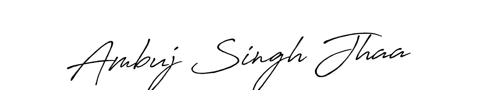 You should practise on your own different ways (Antro_Vectra_Bolder) to write your name (Ambuj Singh Jhaa) in signature. don't let someone else do it for you. Ambuj Singh Jhaa signature style 7 images and pictures png