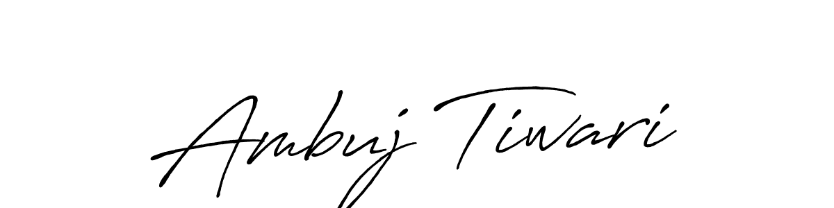 How to make Ambuj Tiwari signature? Antro_Vectra_Bolder is a professional autograph style. Create handwritten signature for Ambuj Tiwari name. Ambuj Tiwari signature style 7 images and pictures png