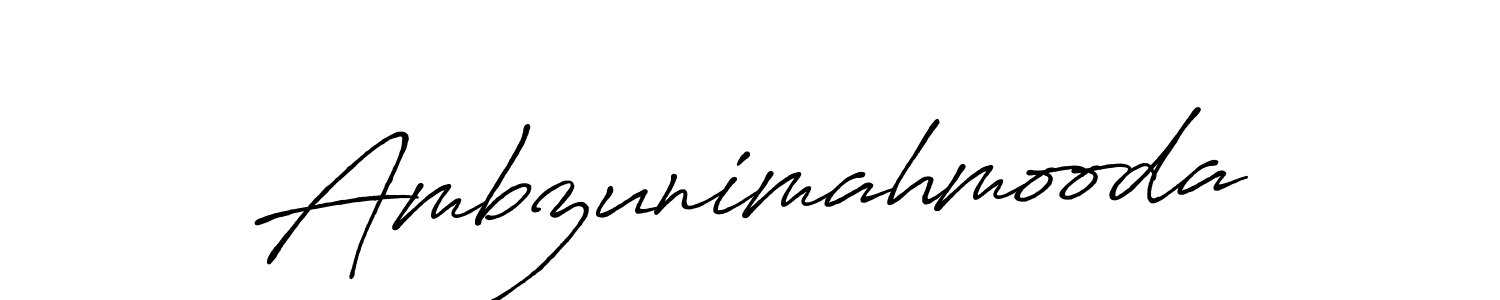 See photos of Ambzunimahmooda official signature by Spectra . Check more albums & portfolios. Read reviews & check more about Antro_Vectra_Bolder font. Ambzunimahmooda signature style 7 images and pictures png