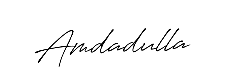 How to make Amdadulla signature? Antro_Vectra_Bolder is a professional autograph style. Create handwritten signature for Amdadulla name. Amdadulla signature style 7 images and pictures png