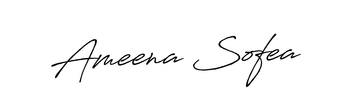 Use a signature maker to create a handwritten signature online. With this signature software, you can design (Antro_Vectra_Bolder) your own signature for name Ameena Sofea. Ameena Sofea signature style 7 images and pictures png