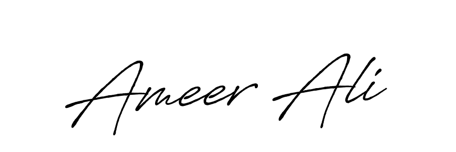 You should practise on your own different ways (Antro_Vectra_Bolder) to write your name (Ameer Ali) in signature. don't let someone else do it for you. Ameer Ali signature style 7 images and pictures png