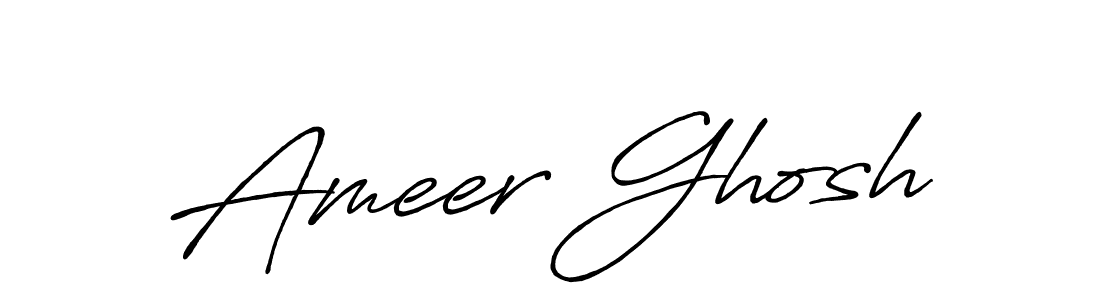 if you are searching for the best signature style for your name Ameer Ghosh. so please give up your signature search. here we have designed multiple signature styles  using Antro_Vectra_Bolder. Ameer Ghosh signature style 7 images and pictures png