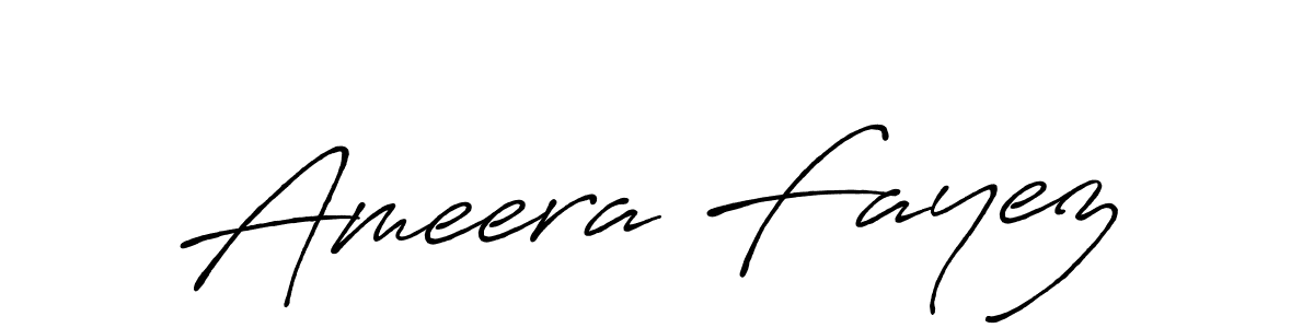 Best and Professional Signature Style for Ameera Fayez. Antro_Vectra_Bolder Best Signature Style Collection. Ameera Fayez signature style 7 images and pictures png