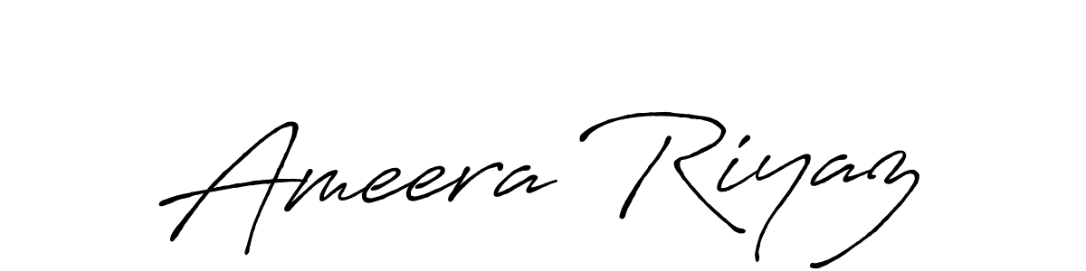 How to Draw Ameera Riyaz signature style? Antro_Vectra_Bolder is a latest design signature styles for name Ameera Riyaz. Ameera Riyaz signature style 7 images and pictures png