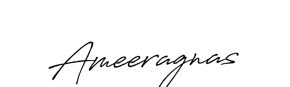 Antro_Vectra_Bolder is a professional signature style that is perfect for those who want to add a touch of class to their signature. It is also a great choice for those who want to make their signature more unique. Get Ameeragnas name to fancy signature for free. Ameeragnas signature style 7 images and pictures png