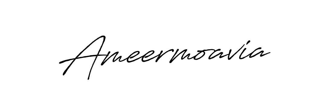 How to make Ameermoavia signature? Antro_Vectra_Bolder is a professional autograph style. Create handwritten signature for Ameermoavia name. Ameermoavia signature style 7 images and pictures png