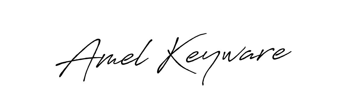 Make a beautiful signature design for name Amel Keyware. Use this online signature maker to create a handwritten signature for free. Amel Keyware signature style 7 images and pictures png