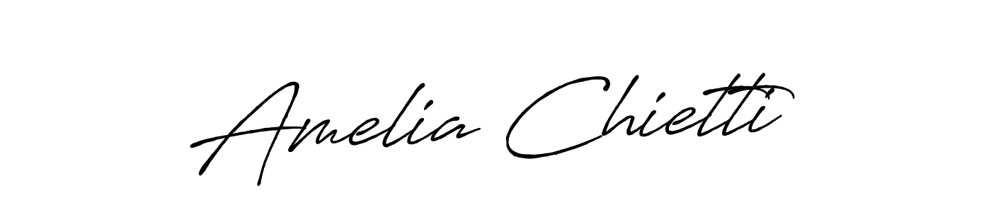 Make a short Amelia Chietti signature style. Manage your documents anywhere anytime using Antro_Vectra_Bolder. Create and add eSignatures, submit forms, share and send files easily. Amelia Chietti signature style 7 images and pictures png