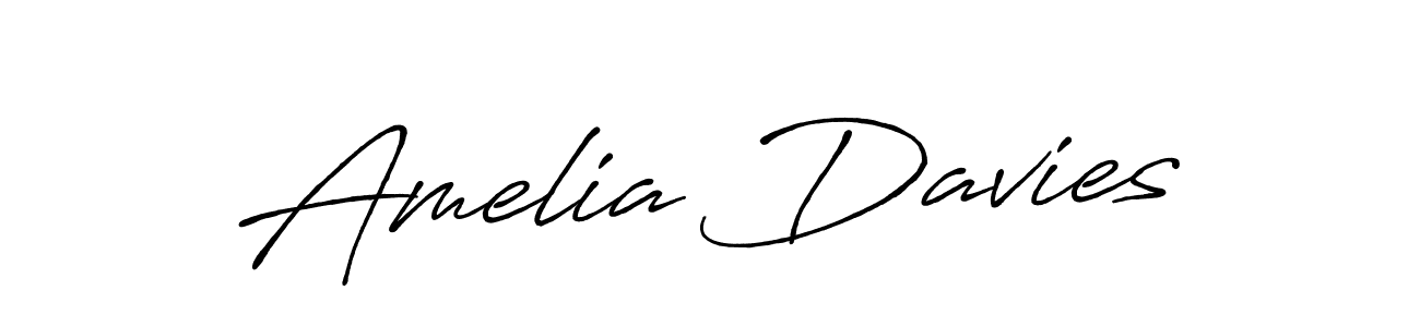 Also we have Amelia Davies name is the best signature style. Create professional handwritten signature collection using Antro_Vectra_Bolder autograph style. Amelia Davies signature style 7 images and pictures png