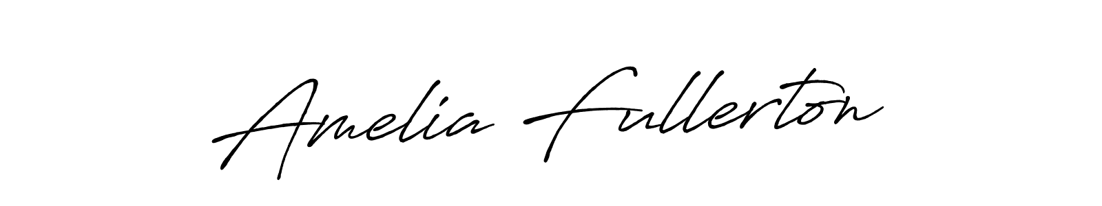 Amelia Fullerton stylish signature style. Best Handwritten Sign (Antro_Vectra_Bolder) for my name. Handwritten Signature Collection Ideas for my name Amelia Fullerton. Amelia Fullerton signature style 7 images and pictures png