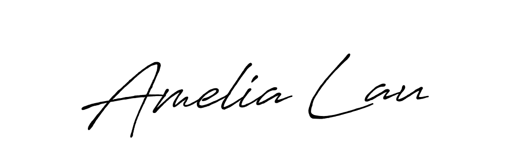 It looks lik you need a new signature style for name Amelia Lau. Design unique handwritten (Antro_Vectra_Bolder) signature with our free signature maker in just a few clicks. Amelia Lau signature style 7 images and pictures png