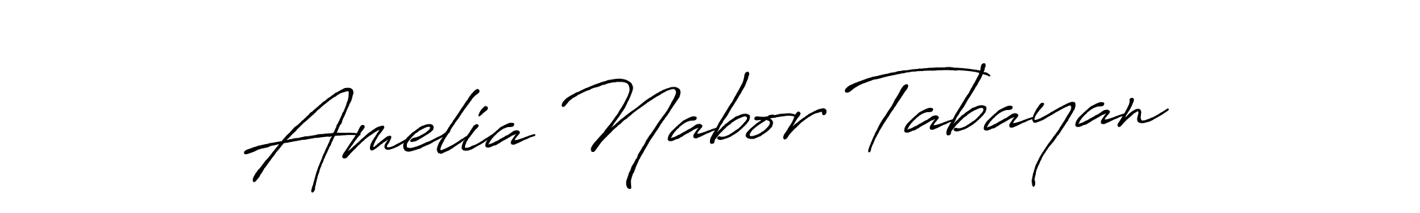 Similarly Antro_Vectra_Bolder is the best handwritten signature design. Signature creator online .You can use it as an online autograph creator for name Amelia Nabor Tabayan. Amelia Nabor Tabayan signature style 7 images and pictures png