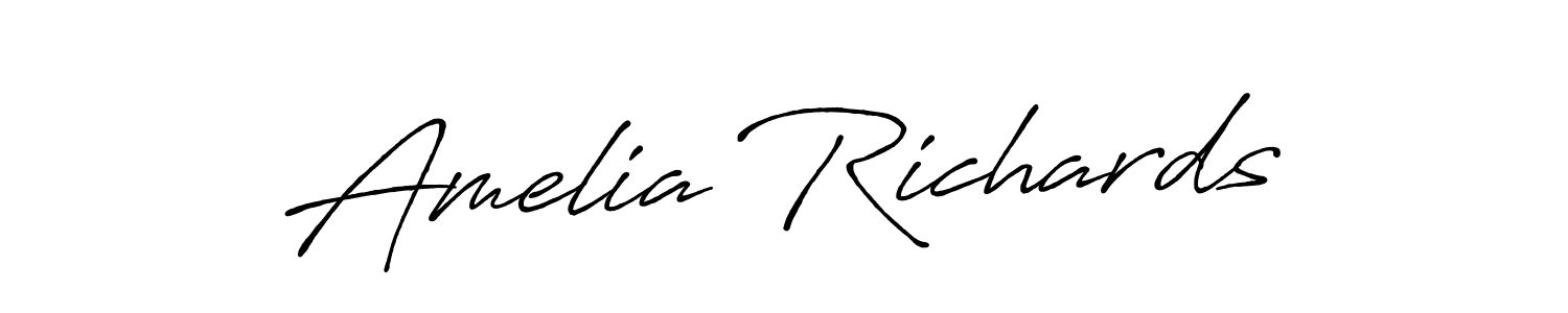 How to Draw Amelia Richards signature style? Antro_Vectra_Bolder is a latest design signature styles for name Amelia Richards. Amelia Richards signature style 7 images and pictures png