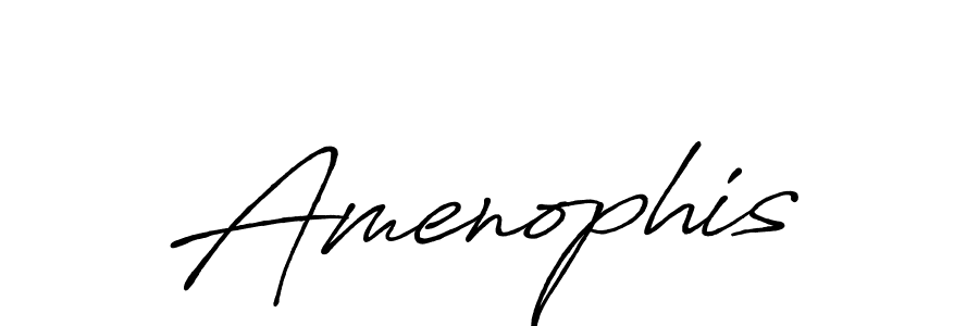 Once you've used our free online signature maker to create your best signature Antro_Vectra_Bolder style, it's time to enjoy all of the benefits that Amenophis name signing documents. Amenophis signature style 7 images and pictures png