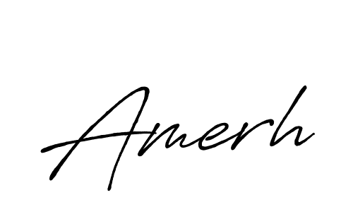 if you are searching for the best signature style for your name Amerh. so please give up your signature search. here we have designed multiple signature styles  using Antro_Vectra_Bolder. Amerh signature style 7 images and pictures png