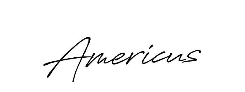 How to make Americus signature? Antro_Vectra_Bolder is a professional autograph style. Create handwritten signature for Americus name. Americus signature style 7 images and pictures png