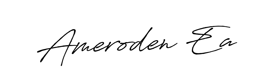 if you are searching for the best signature style for your name Ameroden Ea. so please give up your signature search. here we have designed multiple signature styles  using Antro_Vectra_Bolder. Ameroden Ea signature style 7 images and pictures png