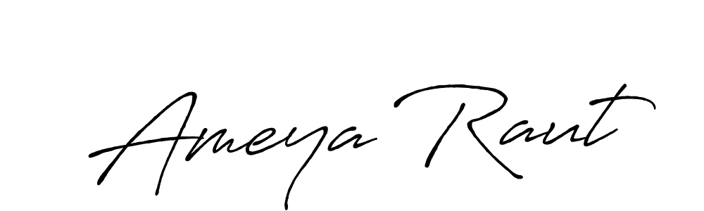 Antro_Vectra_Bolder is a professional signature style that is perfect for those who want to add a touch of class to their signature. It is also a great choice for those who want to make their signature more unique. Get Ameya Raut name to fancy signature for free. Ameya Raut signature style 7 images and pictures png