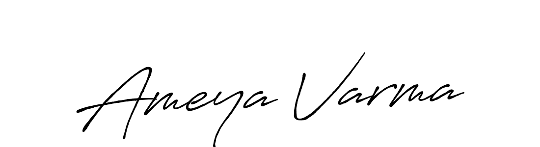 Make a beautiful signature design for name Ameya Varma. Use this online signature maker to create a handwritten signature for free. Ameya Varma signature style 7 images and pictures png