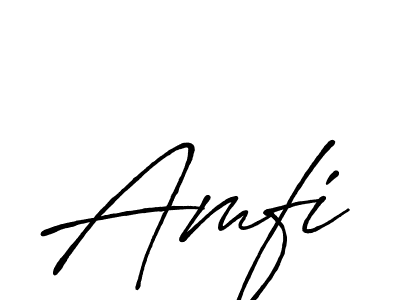 You should practise on your own different ways (Antro_Vectra_Bolder) to write your name (Amfi) in signature. don't let someone else do it for you. Amfi signature style 7 images and pictures png