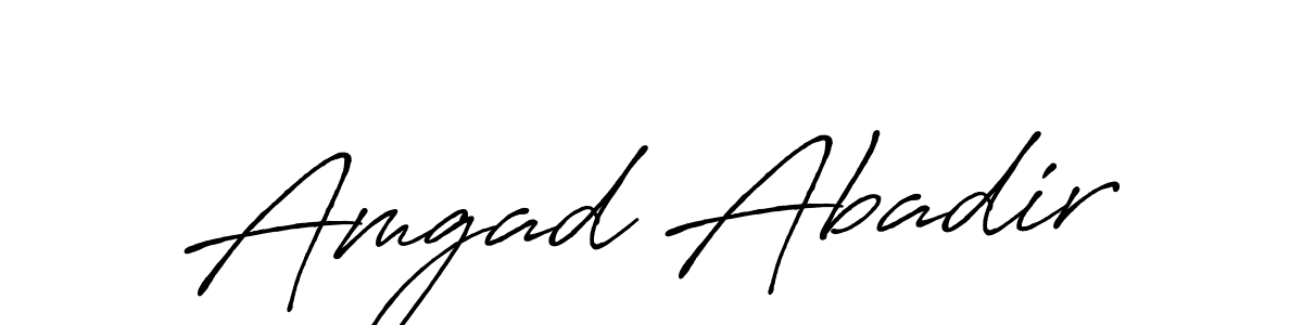 Check out images of Autograph of Amgad Abadir name. Actor Amgad Abadir Signature Style. Antro_Vectra_Bolder is a professional sign style online. Amgad Abadir signature style 7 images and pictures png