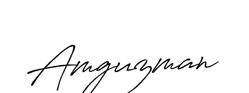 if you are searching for the best signature style for your name Amguzman. so please give up your signature search. here we have designed multiple signature styles  using Antro_Vectra_Bolder. Amguzman signature style 7 images and pictures png