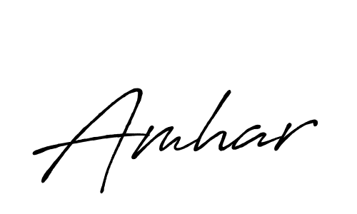 It looks lik you need a new signature style for name Amhar. Design unique handwritten (Antro_Vectra_Bolder) signature with our free signature maker in just a few clicks. Amhar signature style 7 images and pictures png