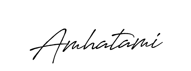 Amhatami stylish signature style. Best Handwritten Sign (Antro_Vectra_Bolder) for my name. Handwritten Signature Collection Ideas for my name Amhatami. Amhatami signature style 7 images and pictures png