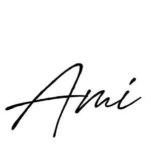 Also You can easily find your signature by using the search form. We will create Ami name handwritten signature images for you free of cost using Antro_Vectra_Bolder sign style. Ami signature style 7 images and pictures png