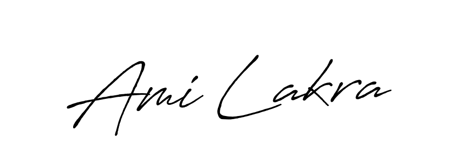 The best way (Antro_Vectra_Bolder) to make a short signature is to pick only two or three words in your name. The name Ami Lakra include a total of six letters. For converting this name. Ami Lakra signature style 7 images and pictures png