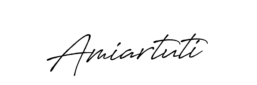 How to make Amiartuti name signature. Use Antro_Vectra_Bolder style for creating short signs online. This is the latest handwritten sign. Amiartuti signature style 7 images and pictures png