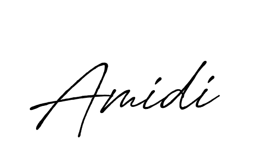 Best and Professional Signature Style for Amidi. Antro_Vectra_Bolder Best Signature Style Collection. Amidi signature style 7 images and pictures png