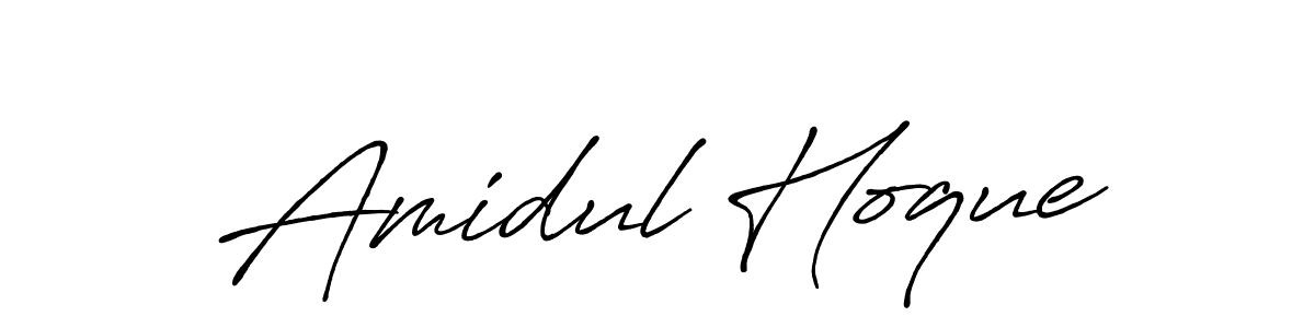 Antro_Vectra_Bolder is a professional signature style that is perfect for those who want to add a touch of class to their signature. It is also a great choice for those who want to make their signature more unique. Get Amidul Hoque name to fancy signature for free. Amidul Hoque signature style 7 images and pictures png