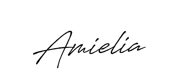 It looks lik you need a new signature style for name Amielia. Design unique handwritten (Antro_Vectra_Bolder) signature with our free signature maker in just a few clicks. Amielia signature style 7 images and pictures png