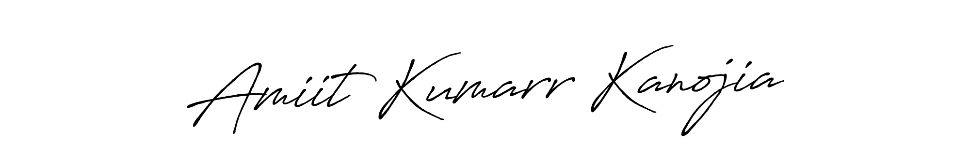 It looks lik you need a new signature style for name Amiit Kumarr Kanojia. Design unique handwritten (Antro_Vectra_Bolder) signature with our free signature maker in just a few clicks. Amiit Kumarr Kanojia signature style 7 images and pictures png