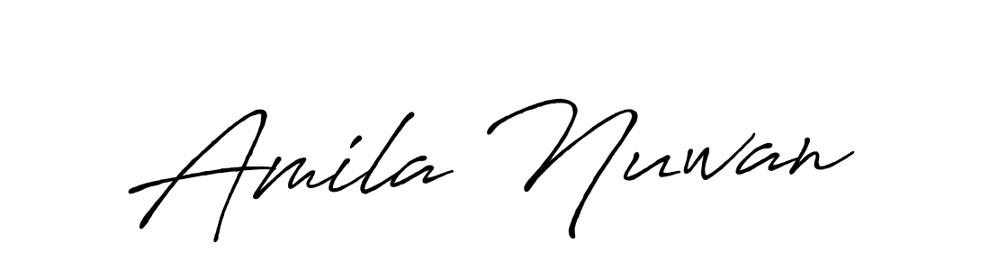 This is the best signature style for the Amila Nuwan name. Also you like these signature font (Antro_Vectra_Bolder). Mix name signature. Amila Nuwan signature style 7 images and pictures png