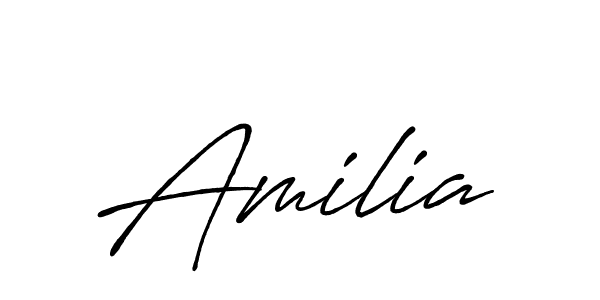 It looks lik you need a new signature style for name Amilia. Design unique handwritten (Antro_Vectra_Bolder) signature with our free signature maker in just a few clicks. Amilia signature style 7 images and pictures png