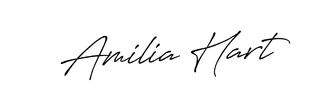 Make a short Amilia Hart signature style. Manage your documents anywhere anytime using Antro_Vectra_Bolder. Create and add eSignatures, submit forms, share and send files easily. Amilia Hart signature style 7 images and pictures png