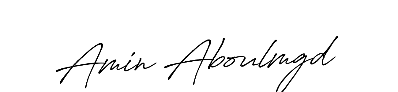 You should practise on your own different ways (Antro_Vectra_Bolder) to write your name (Amin Aboulmgd) in signature. don't let someone else do it for you. Amin Aboulmgd signature style 7 images and pictures png