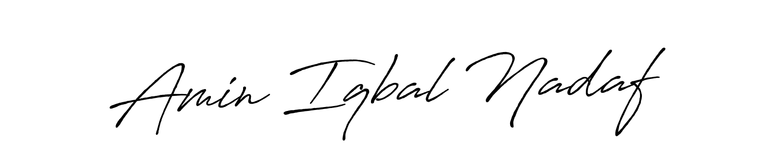 You can use this online signature creator to create a handwritten signature for the name Amin Iqbal Nadaf. This is the best online autograph maker. Amin Iqbal Nadaf signature style 7 images and pictures png