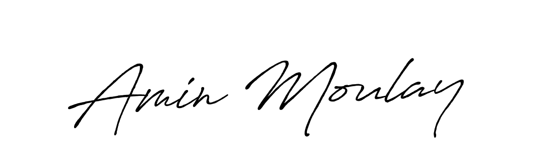 Once you've used our free online signature maker to create your best signature Antro_Vectra_Bolder style, it's time to enjoy all of the benefits that Amin Moulay name signing documents. Amin Moulay signature style 7 images and pictures png