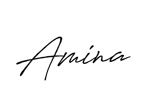 How to make Amina name signature. Use Antro_Vectra_Bolder style for creating short signs online. This is the latest handwritten sign. Amina signature style 7 images and pictures png