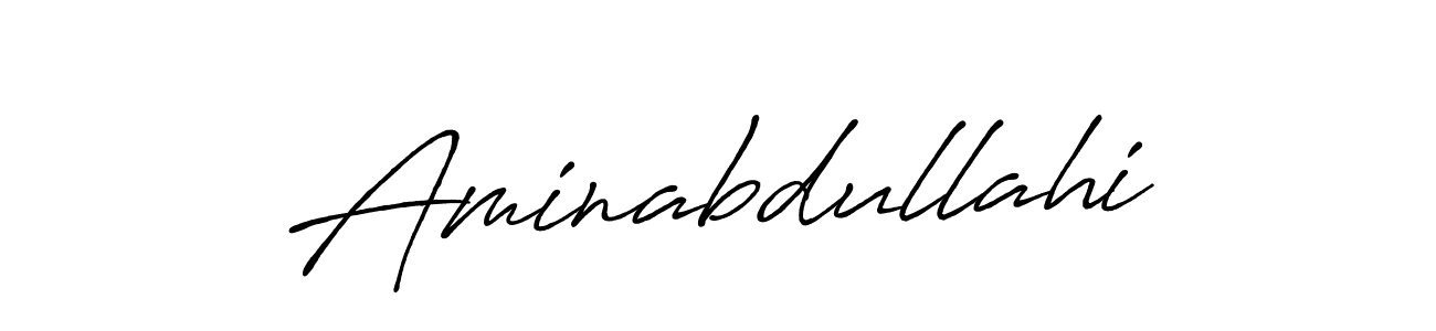 The best way (Antro_Vectra_Bolder) to make a short signature is to pick only two or three words in your name. The name Aminabdullahi include a total of six letters. For converting this name. Aminabdullahi signature style 7 images and pictures png