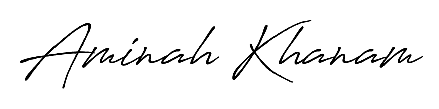 The Antro_Vectra_Bolder font gives name Aminah Khanam a signature that looks effortless yet distinguished. Download high-res PNG instantly. Aminah Khanam signature style 7 images and pictures png