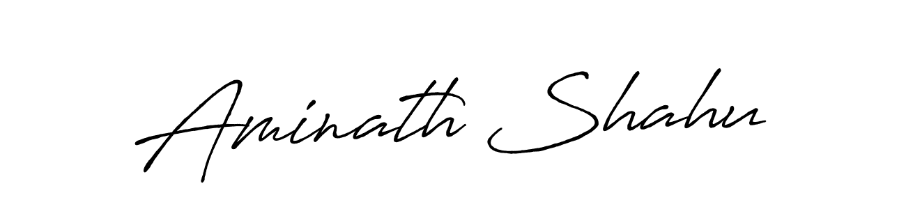Aminath Shahu stylish signature style. Best Handwritten Sign (Antro_Vectra_Bolder) for my name. Handwritten Signature Collection Ideas for my name Aminath Shahu. Aminath Shahu signature style 7 images and pictures png