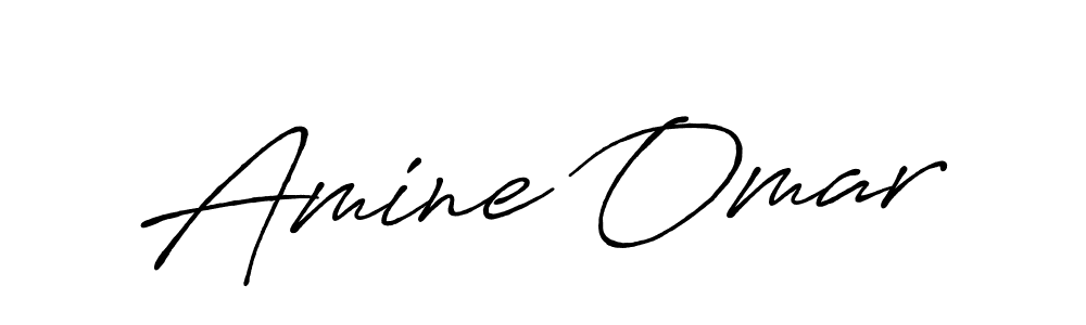 How to make Amine Omar signature? Antro_Vectra_Bolder is a professional autograph style. Create handwritten signature for Amine Omar name. Amine Omar signature style 7 images and pictures png