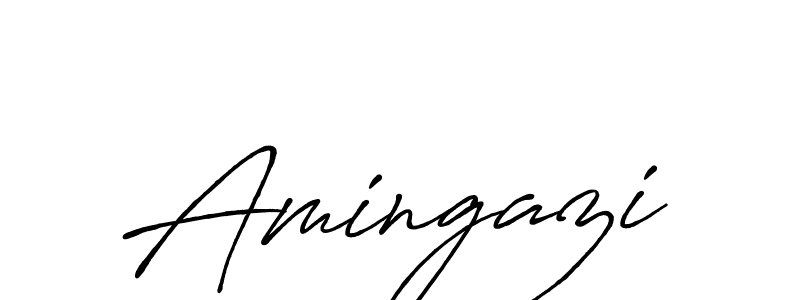 Create a beautiful signature design for name Amingazi. With this signature (Antro_Vectra_Bolder) fonts, you can make a handwritten signature for free. Amingazi signature style 7 images and pictures png